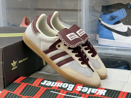 Wales Bonner x Samba Pony Cream White