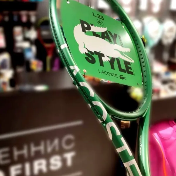 🎾Теннисная ракетка LACOSTE L23 300 — идеальный выбор для истинных ценителей и коллекционеров.