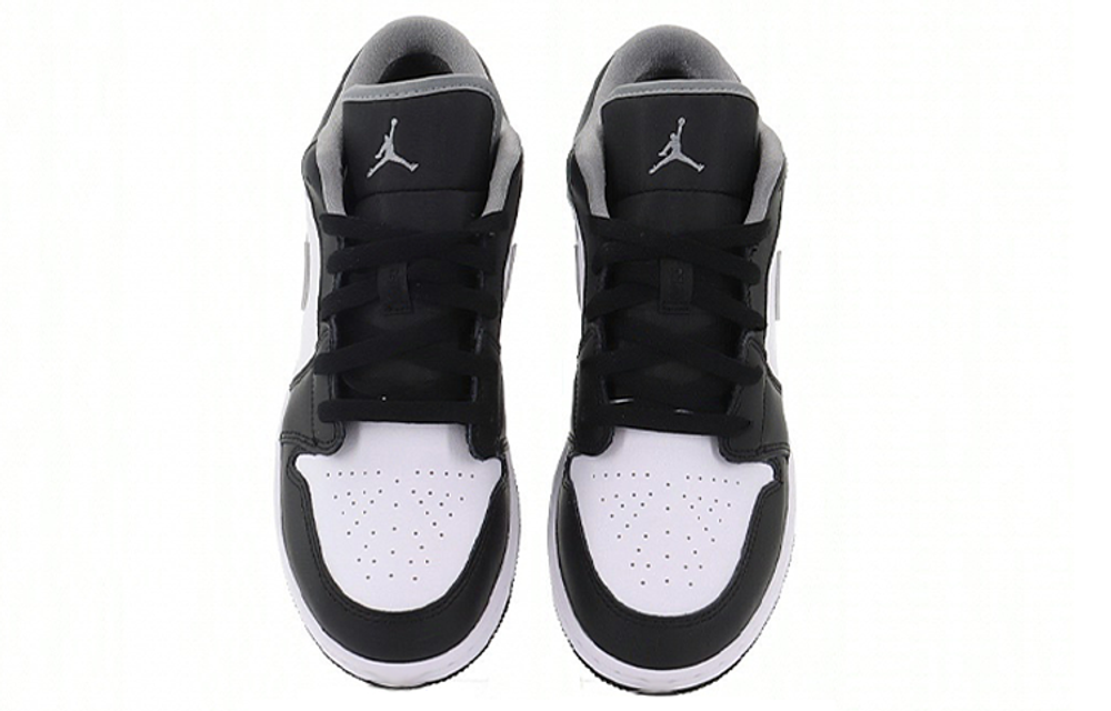 Jordan Kids Air Jordan 1 Low "Black/Grey/White" Sneakers