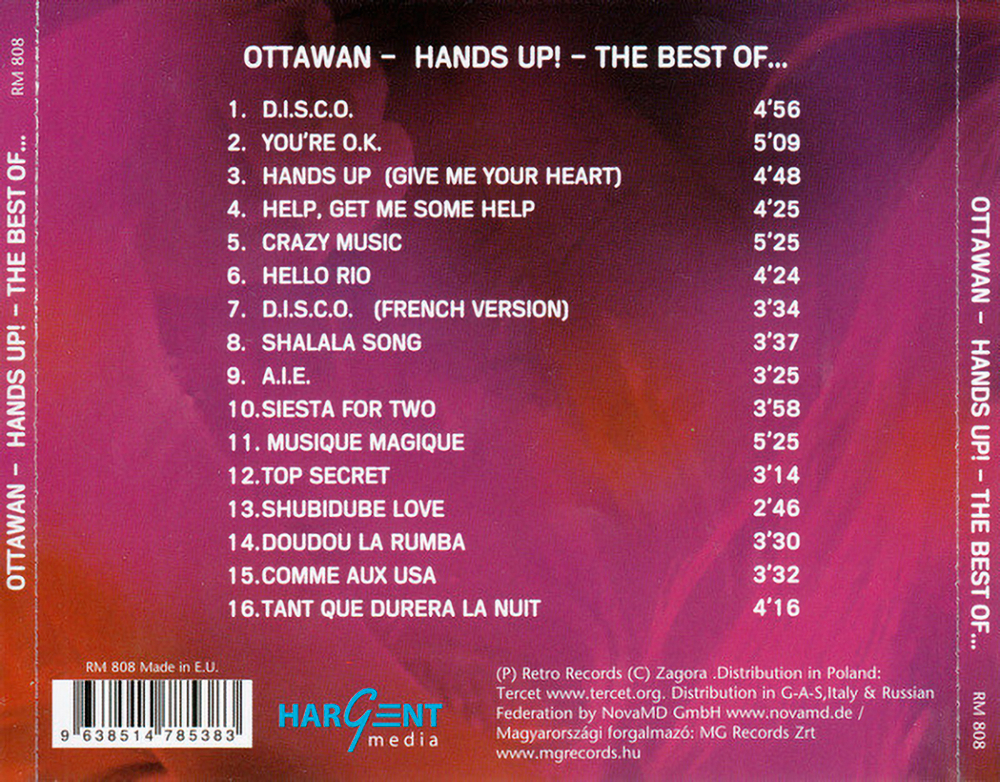 Ottawan / Hands Up! - The Best Of... (CD)