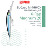Воблер X-Rap Magnum 10, 11см, 22гр, цвет HH, плавающий