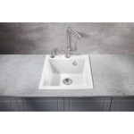 Мойка для кухни MILACIO Murcia 46 Cuarzo MC.77032, белый