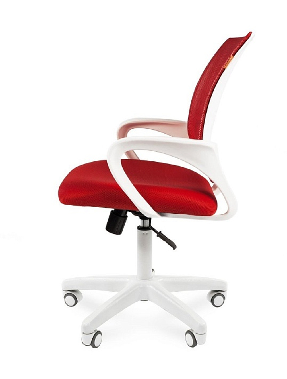 Офисное кресло CHAIRMAN 696, ткань TW/сетчатый акрил,пластик белый