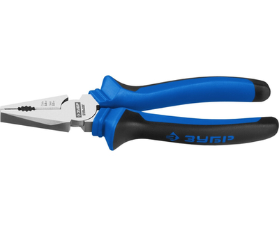 ЗУБР 200 мм, плоскогубцы, Профессионал (2201-1-20)