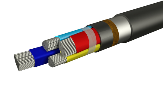 Кабель АПвБбШп 4х16