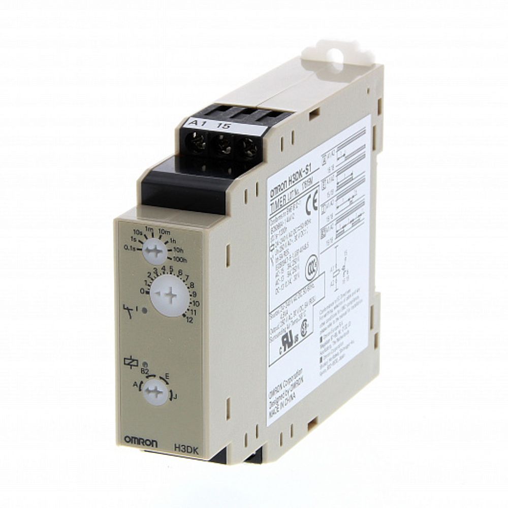 Полупроводниковый таймер Omron H3DK-S1 AC/DC24-240 OMI