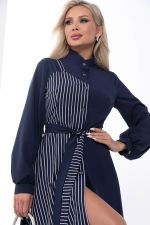 Платье "Королева красоты" (синее/полоска) П7405 LT Collection (Акция)