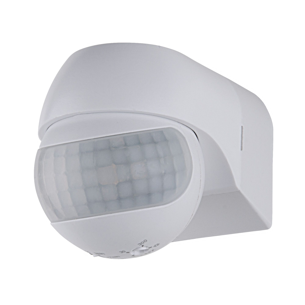 Инфракрасный датчик движения 12м 800W 180° IP44 белый SNS-M-10 белый