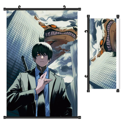 Гобелен "Человек-бензопила"