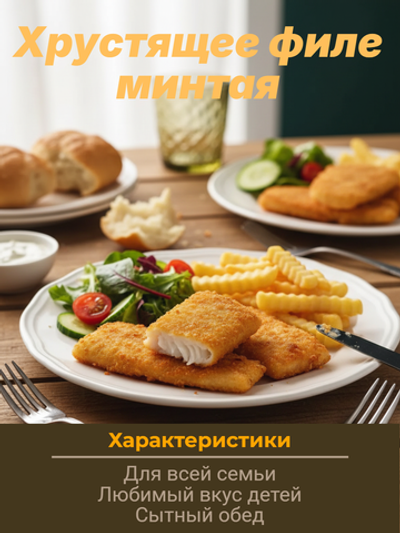 Филе минтая в кляре "А.Эсперсен" 300 гр