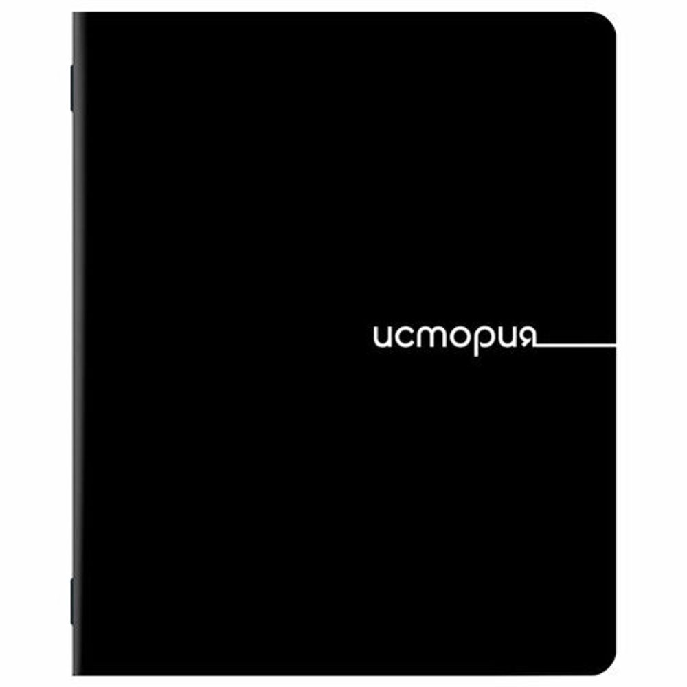 Тетради предметные, КОМПЛЕКТ 12 ПРЕДМЕТОВ, 48 л., обложка картон, BRAUBERG "BLACK", 405164