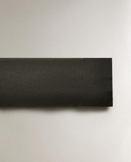 ZARA HOME НАВОЛОЧКА ИЗ СМЕСОВОГО КАШЕМИРА, СЕРЫЙ