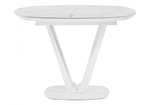 Керамический стол Woodville Азраун белый