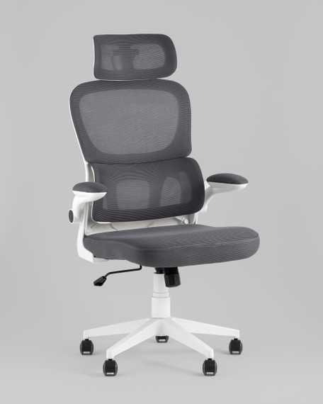 Кресло офисное TopChairs Airone Expert серый