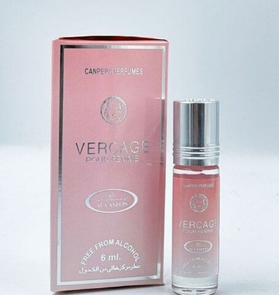 Духи масляные женские Versace Pour Femme, 6 мл