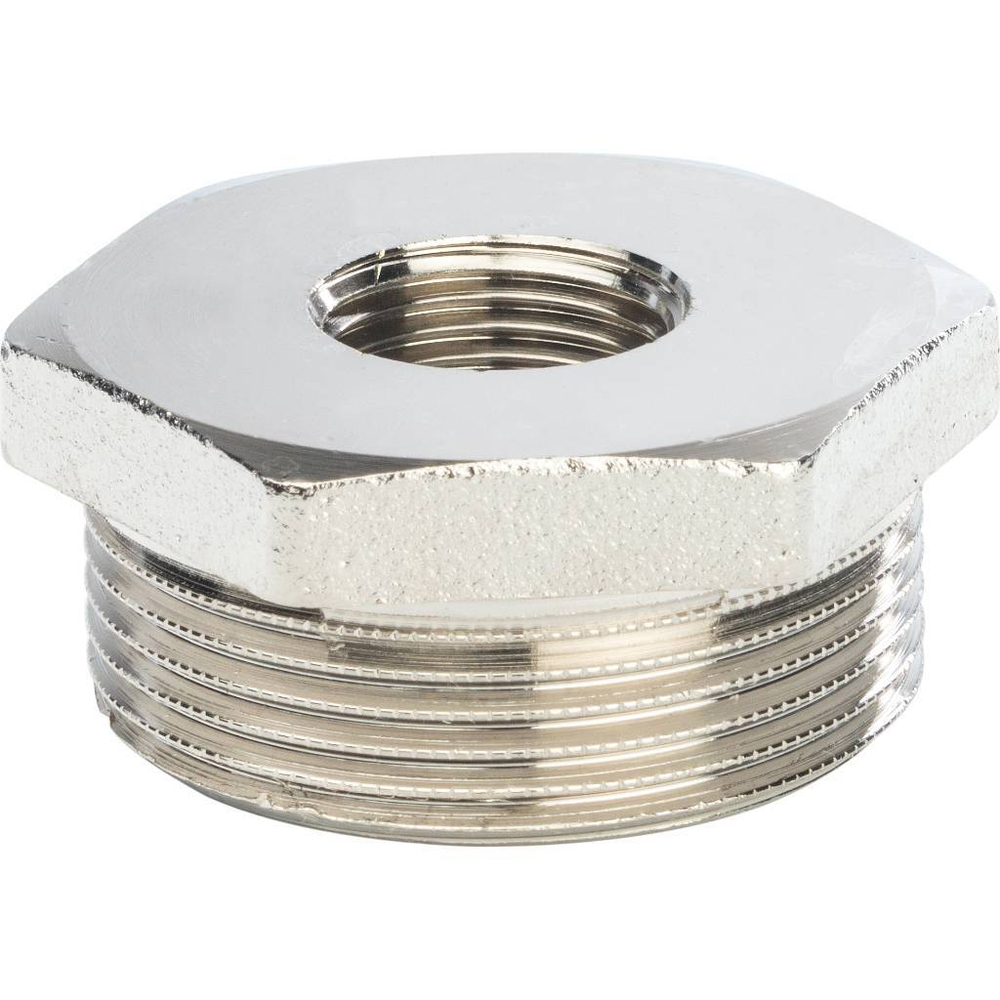 Футорка STOUT никелированная 1/2"x1 1/2" ВР/НР