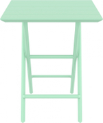 Стол пластиковый складной Siesta Contract Helen Folding Table 60, опаловый зеленый