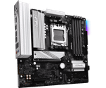 Материнская плата ASRock B650M PRO X3D AM5 4xDDR5 4xSATA3 3xM.2 Type-C HDMI DP mATX