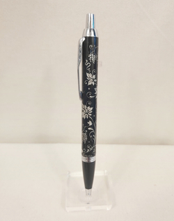 Ручка шариковая с ручной росписью Палех "Роскошный виноград" в футляре