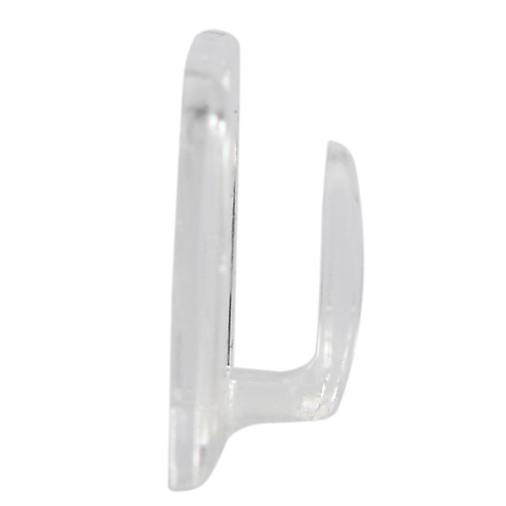 Клипсы СИЛА SCC-D20-T100 для гирлянд с технологией бесследного удаления 100 шт, 120 полосок до 200 г прозрачные | Сила