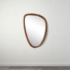 Зеркало настенное torhill, 55х78 см, коричневое