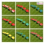 Полоса препятствий уличная из экопластика