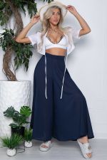 Костюм пляжный Тропикана (белый/синий) К10419 LT Collection