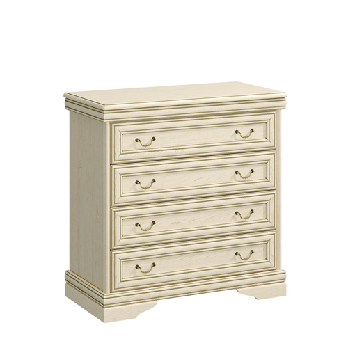 Комод София - 4, дуб белый