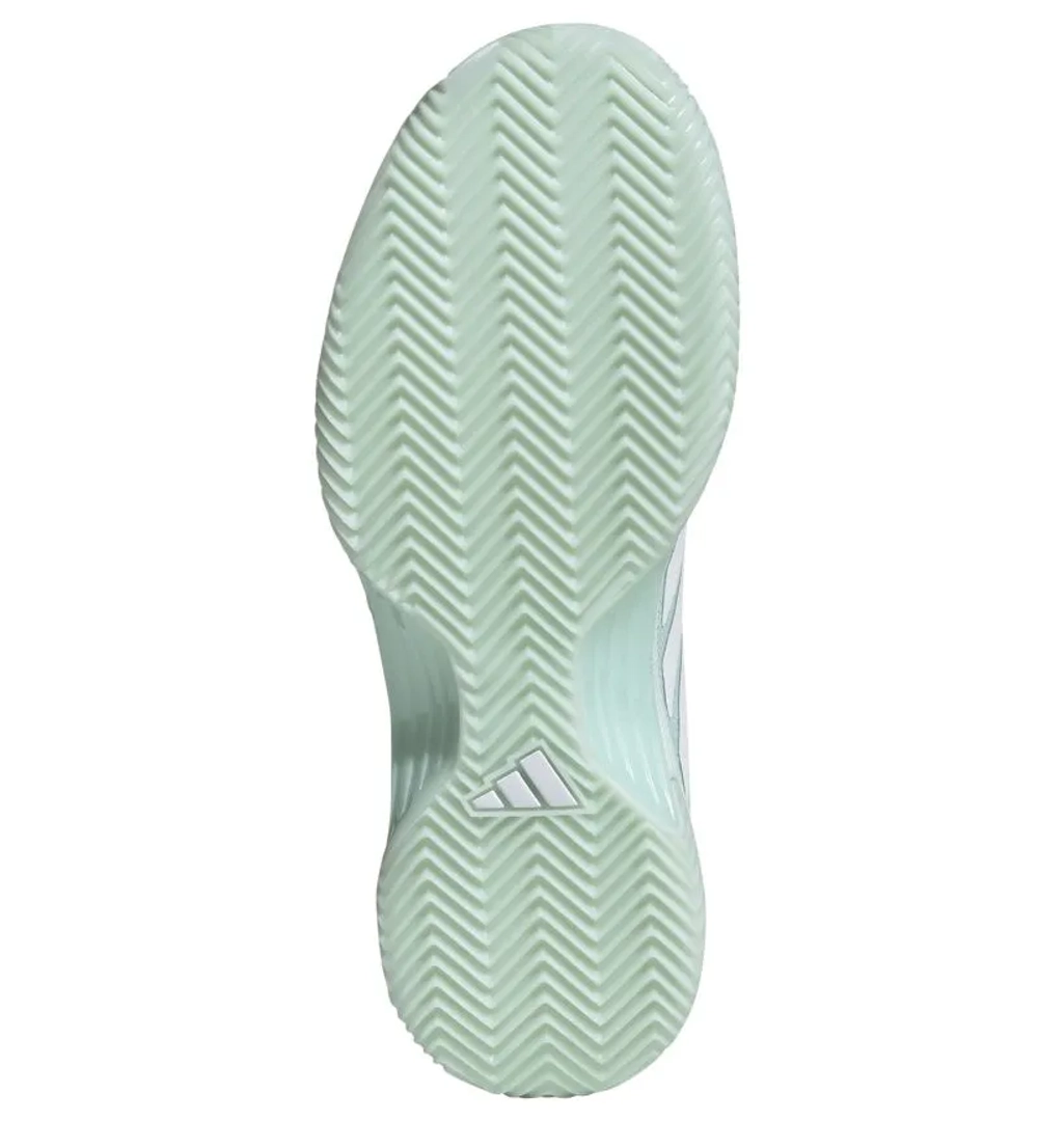 Женские Кроссовки теннисные Adidas Avacourt 3 Clay - halo mint/cloud white/cloud white