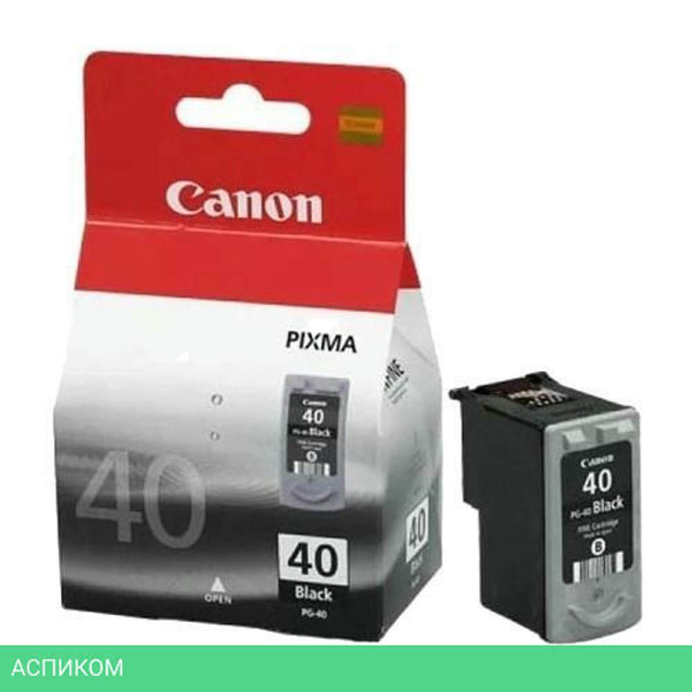 Картридж Canon PG-40 черный (0615B001)