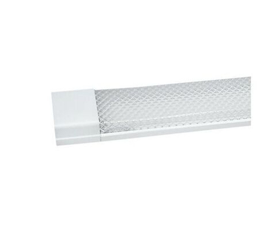 Линейный светильник I-WATT LED IP44 18W(1800lm) 6400K 6K 600х62х25 призм. белый металл SPO-110 i-14111