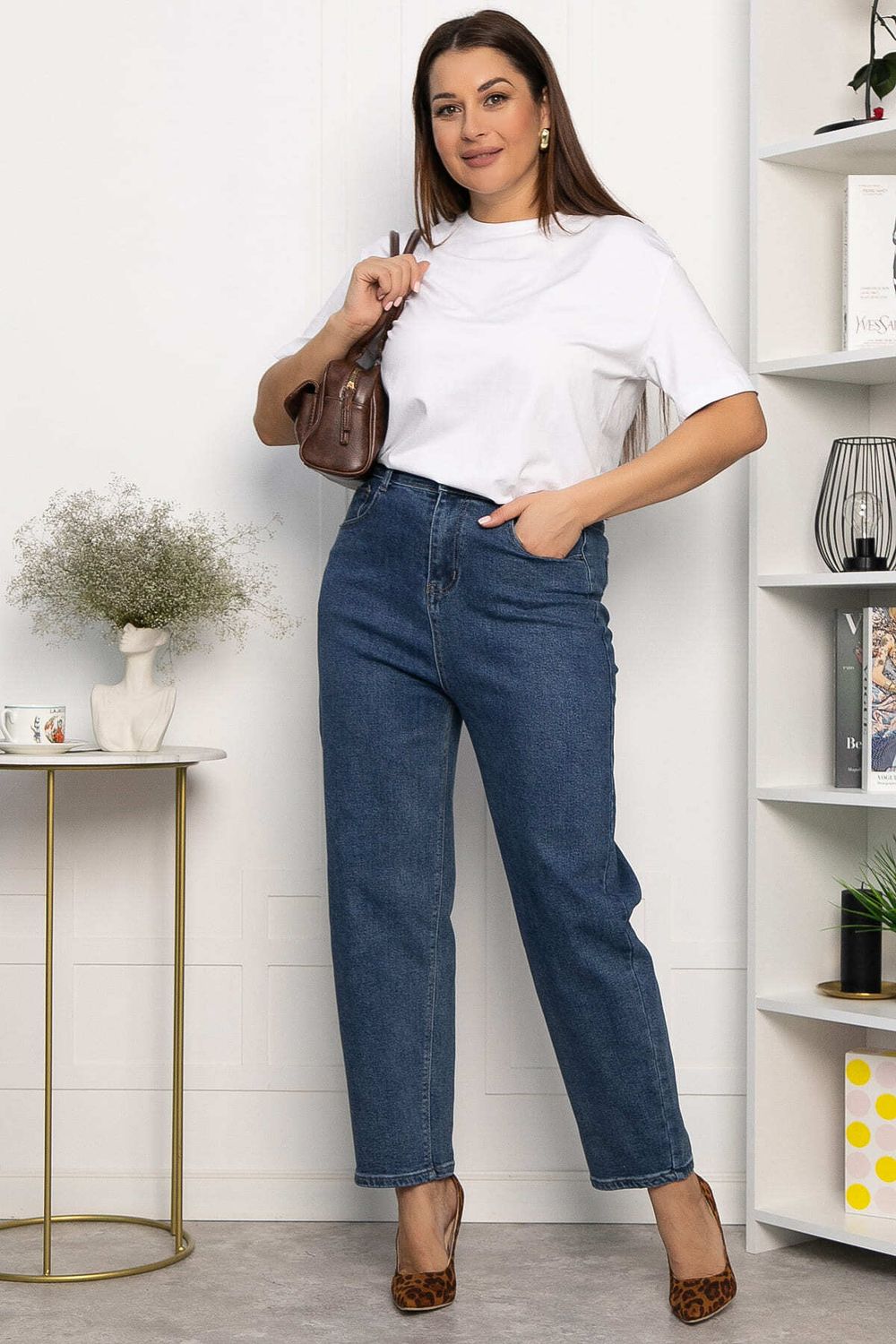 Джинсы Данияра (синие) Б14219-4М LT Collection