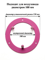 Вентиляционная Решетка РДК 100 Вереск