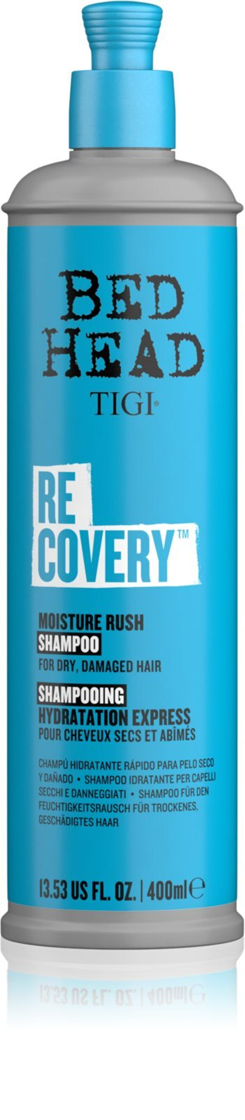 TIGI Bed Head Recovery - увлажняющий шампунь для сухих и поврежденных волос /   400  ml  / GTIN 615908432008