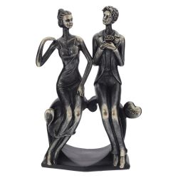 GAEM Фигурка декоративная "Влюбленная пара", L13 W9 H25 см