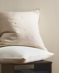 Zara Home наволочка декоративная из полиэстера, бежевый, 50x50 см