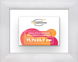 Рама 17,7x23,7 для картин и фотографий