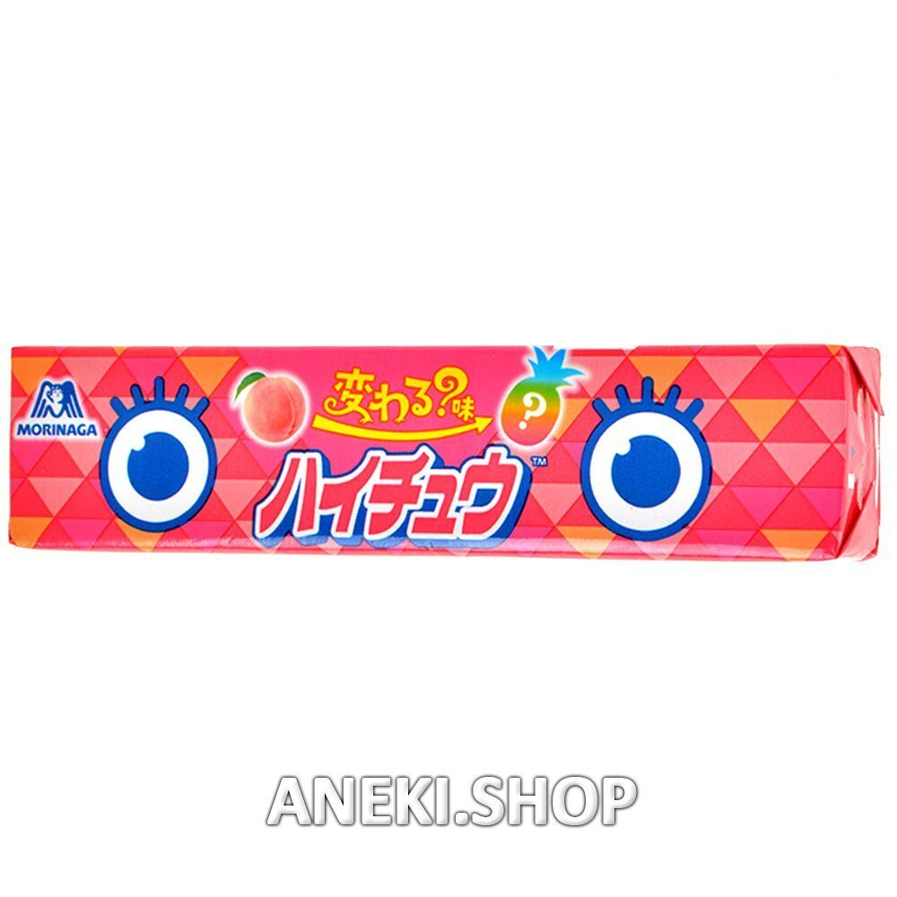 Конфеты жевательные Hi-Chew со вкусом персика меняющие вкус 12 шт Morinaga