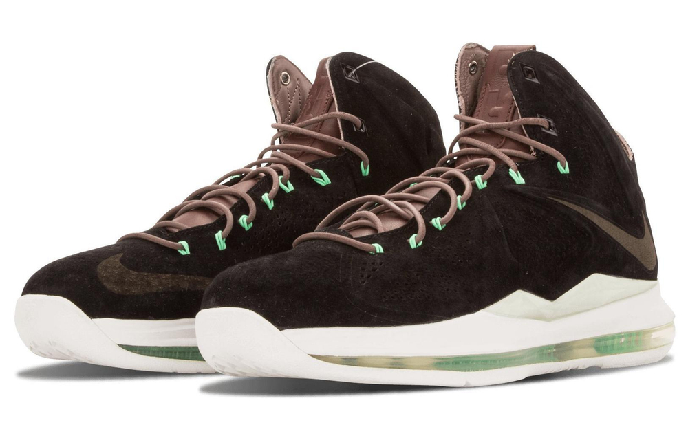 Кроссовки Nike Lebron 10 Ext Black Suede