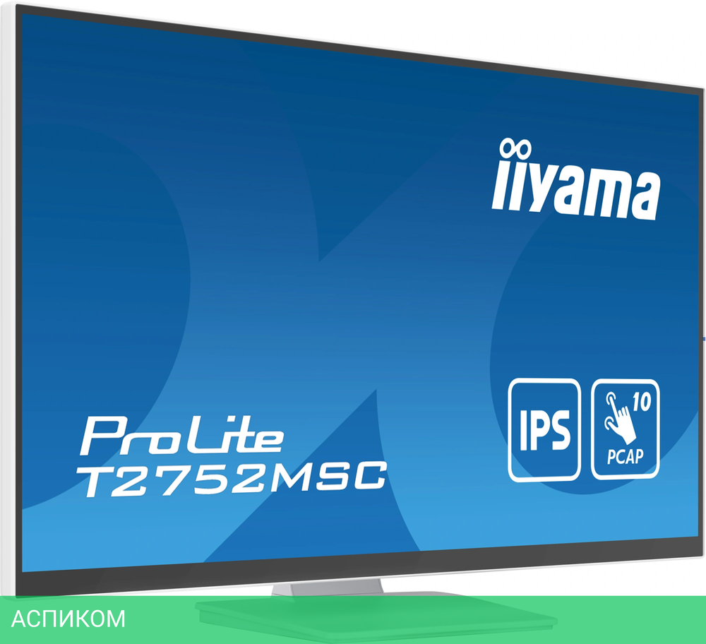 Монитор Iiyama 27" ProLite T2752MSC-W1