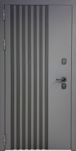 Рейки RAL7024 серая глухая