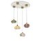 Подвесной светодиодный светильник Odeon Light L-Vision Mela 7044/4L