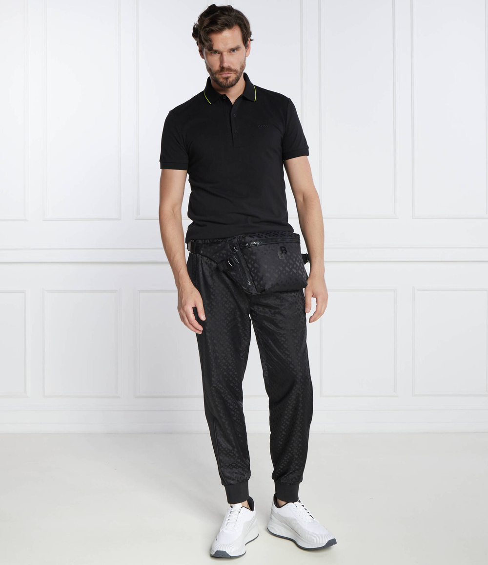 Поло Paule 4 BOSS GREEN - черный(50469391)