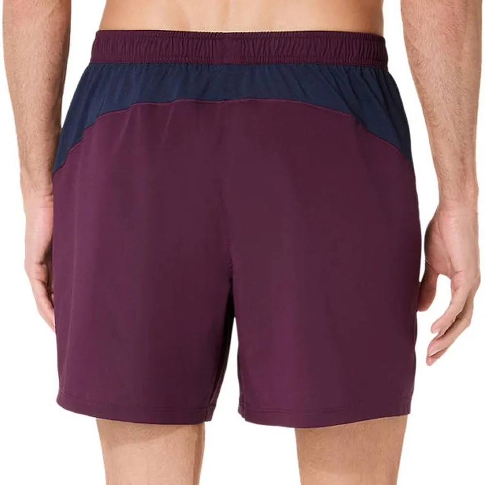 Мужские теннисные шорты Asics Padel Court 7in Short - dark aubergine