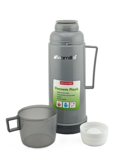 Термос 450 мл. со стеклянной колбой Kamille KM 2070 пластиковый корпус