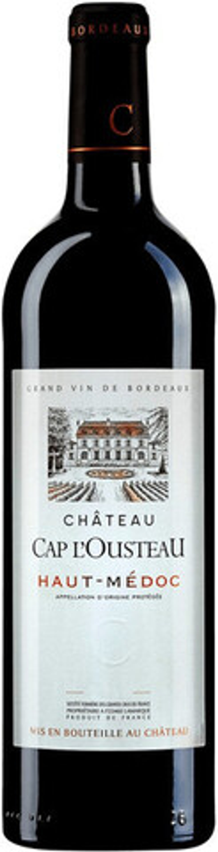 Вино Chateau Cap l'Ousteau Haut-Medoc AOP, 0,75 л.