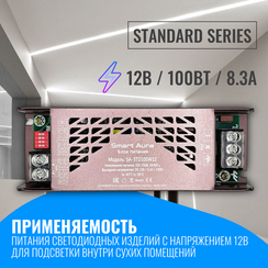 Блок питания Smart Aura для светодиодной ленты