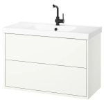 Тумба для ванной  - HAVBÄCK / ORRSJÖN/  HAVBАCK / ORRSJОN IKEA/ХАВБЕК / ОРРДЖЕН ИКЕА, 70х102 см, белый