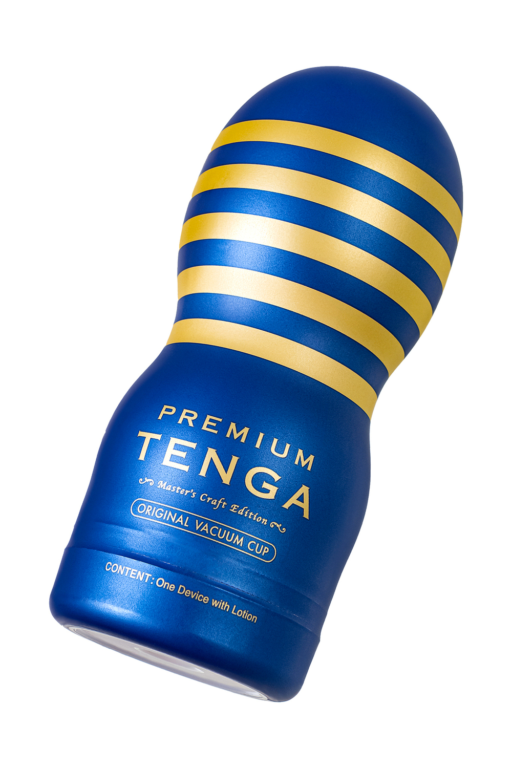 Нереалистичный мастурбатор TENGA  PREMIUM Original Vacuum CUP , TPE, белый, 15,5 см