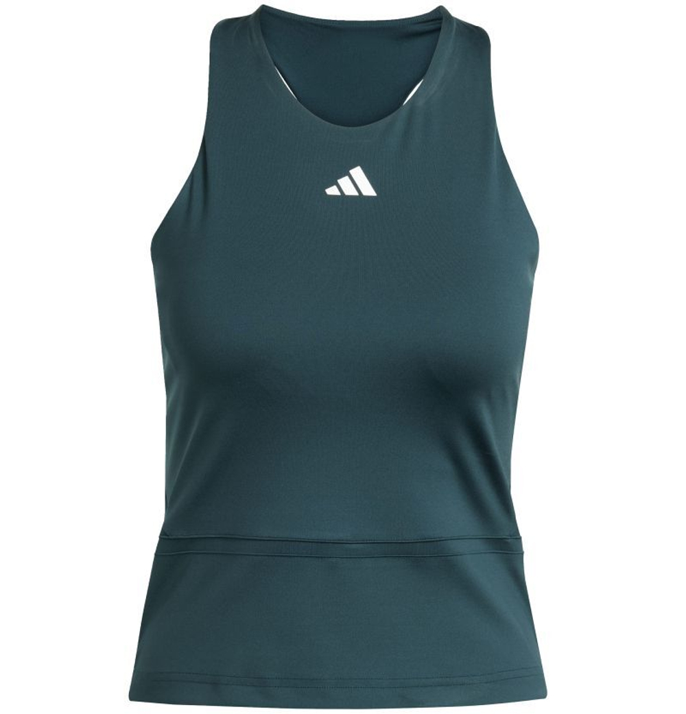 Женский топ теннисный Adidas Climacool Mid-Length Y-Tank - aurora ivy